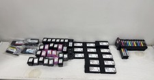 Huge Lot Untested Ink Hp Epson Brother Onn Etc 63 Pieces Read