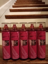 BATH AND BODY WORKS PERFECT IN PINK FINE FRAGRANCE MISTS LOT OF 5 NEW