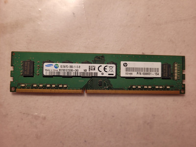 Samsung 8GB PC3-12800 DDR3 1600MHz  DDR3-12800 Desktop Memory Ram 2Rx8