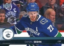 2017-18 Upper Deck #422 Daniel Sedin - HKY