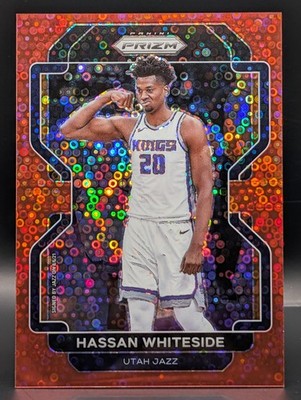 2021-22 Panini Prizm #29 Hassan Whiteside Fast Break Red /100 - Utah Jazz