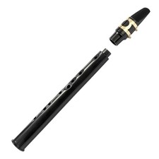 Black Pocket Sax Mini Portable Saxophone Little Saxophone With Carrying FWWA