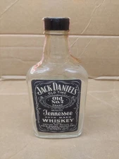Jack Daniels Half Pint Black Label Empty Bottle 