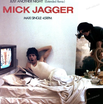 Mick Jagger - Just Another Night (Extended Remix) Maxi (VG+/VG+) '