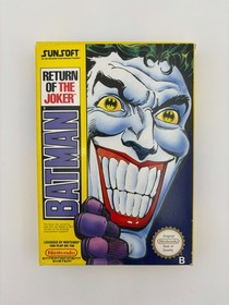 Batman: Return of the Joker- Nintendo NES - PAL-B - OVP - CIB - NOE