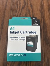 Wexford 61 Inkjet Cartridge Black New In Box Sealed