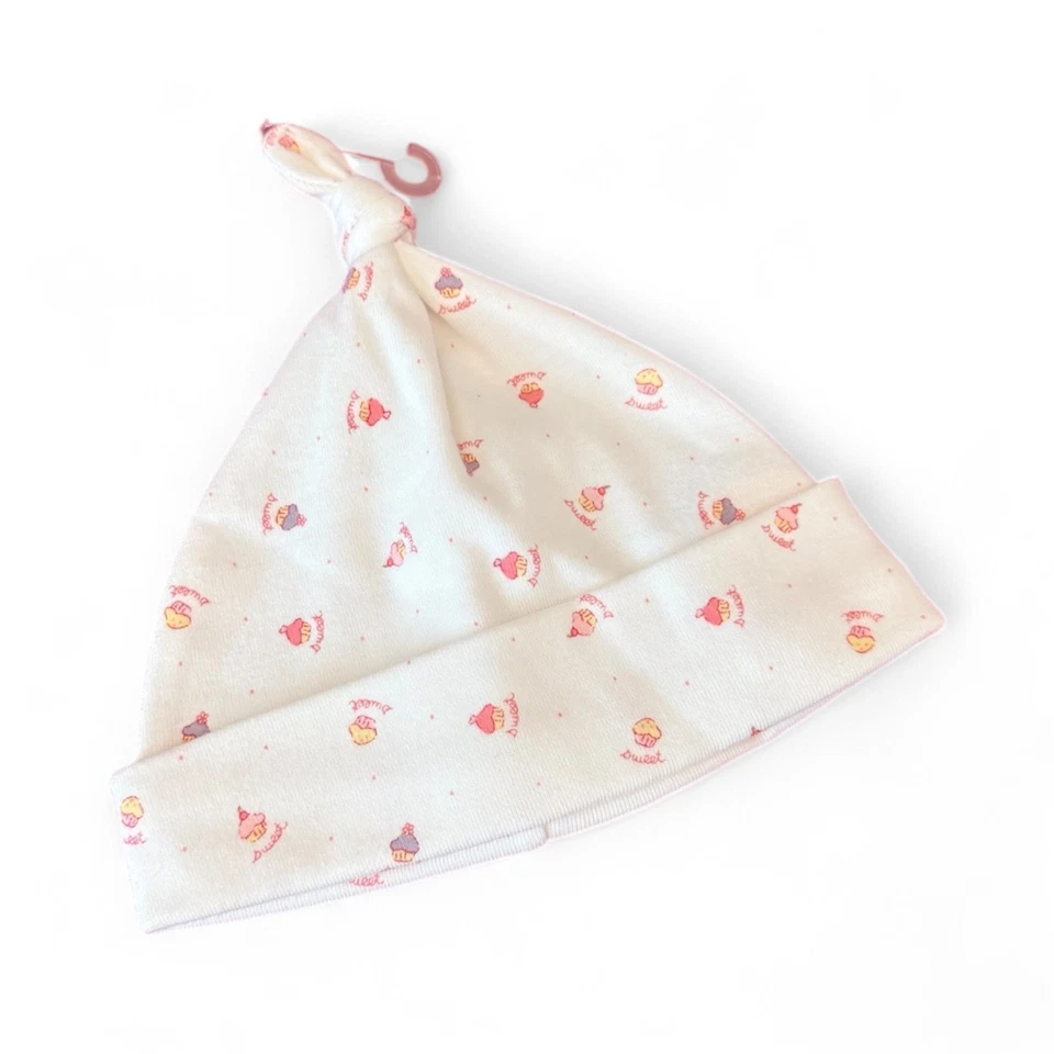 Nuevo De Colección 2002 Gymboree Dulce Cupcake Bebé Gorro Gorra Sombrero - 6-12 Meses Unisex Foto 2 de 4