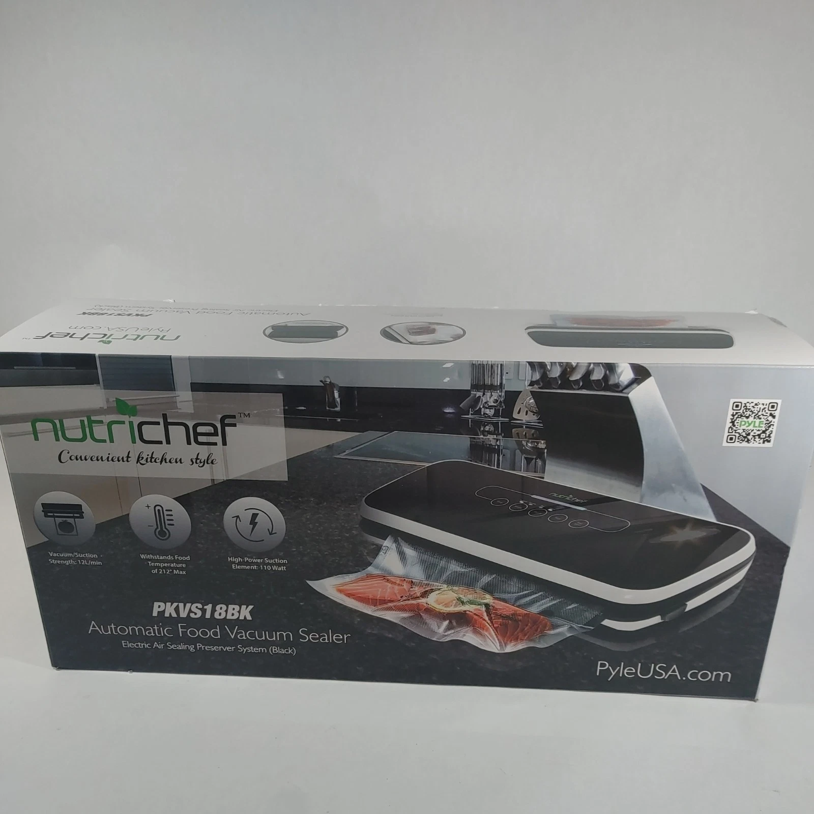 NutriChef Vacuum Sealer Machine Seal a Meal - Food Saver - System PKVS18