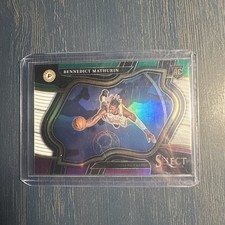 2022-23 Panini Select - Courtside Bennedict Mathurin #279 Green White Pink Prizm
