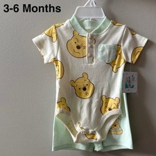 NEW Disney Winnie the Pooh Baby Outfit Set Baby Shower Gift
