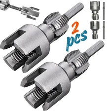 2pcs Integrated Internal & External Pipe Thre...