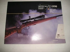 Anschutz Product Catalogs for 1990, 1991, and 1992, Free Shipping