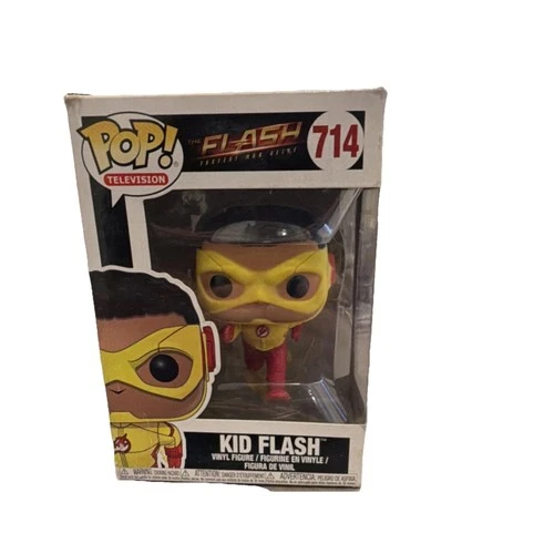 Funko Pop! Vinyl Kid Flash Figure #714 The Flash Television Series Standard Size