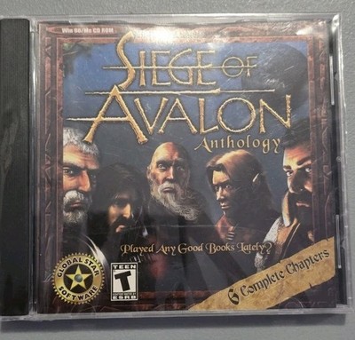 Siege of Avalon Anthology PC Game Windows 98 Me CD-ROM 6 Chapters New Sealed