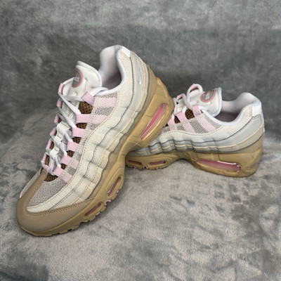 Nike Air Max 95 Big Bubble - Linen Beige Pink White Low Top IB6396-201