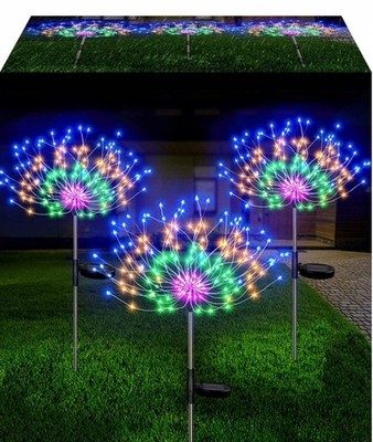 Solar Gartenleuchte DANDELION 120 LED HIT GARDEN RGB 2x WEIHNACHTEN