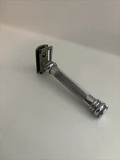 *For parts**Merkur DE Safety Razor 38C Barber Pole HD Straight Guard 9038001