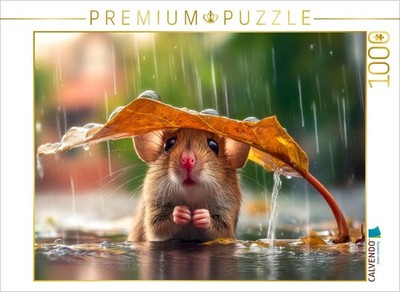CALVENDO Puzzle Gut, dass ich so wetterfest bin | 1000 Teile Lege-Größe 64 × 48