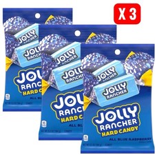 3 X Jolly Rancher Hard Candy Blue Raspberry 184g Bag | Jolly Rancher Blue