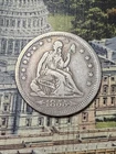 1855 Seated Liberty Quarter 🇺🇸