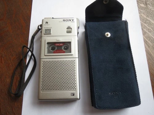 Vintage Sony Micro Cassette Recorder for Dictation M101 Tape Player Parts Only