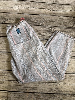 Vintage Ocean Pacific Men s Surf Pants Lounge Drawstring Pink Blue Gray Flaws