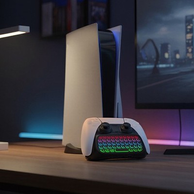 Pro Wireless RGB Controller Tastatur mit Audio und verlängerter Akkulaufzeit
