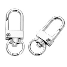 10 Pcs Swivel Lobster Claw Clasps Hardware Accessories Rotating Dog Buckle Me...