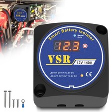 UCkasayfy Dual Battery Isolator 12V 140amp, Voltage Sensitive Single VSR
