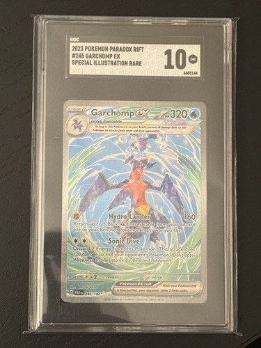 Garchomp ex graded SGC 10 for sale on eBay