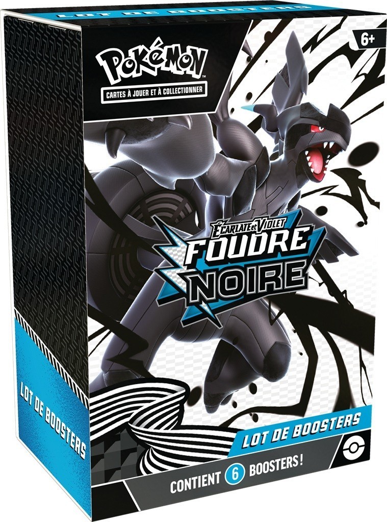 Pokémon - Bundle / Lot de 6 Boosters EV10.5 : Foudre Noire - Zekrom