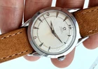 1949-1951 Omega Seamaster Automatic Cal. 351 ORIGINAL DIAL BUMPER STAINLESS RUNS