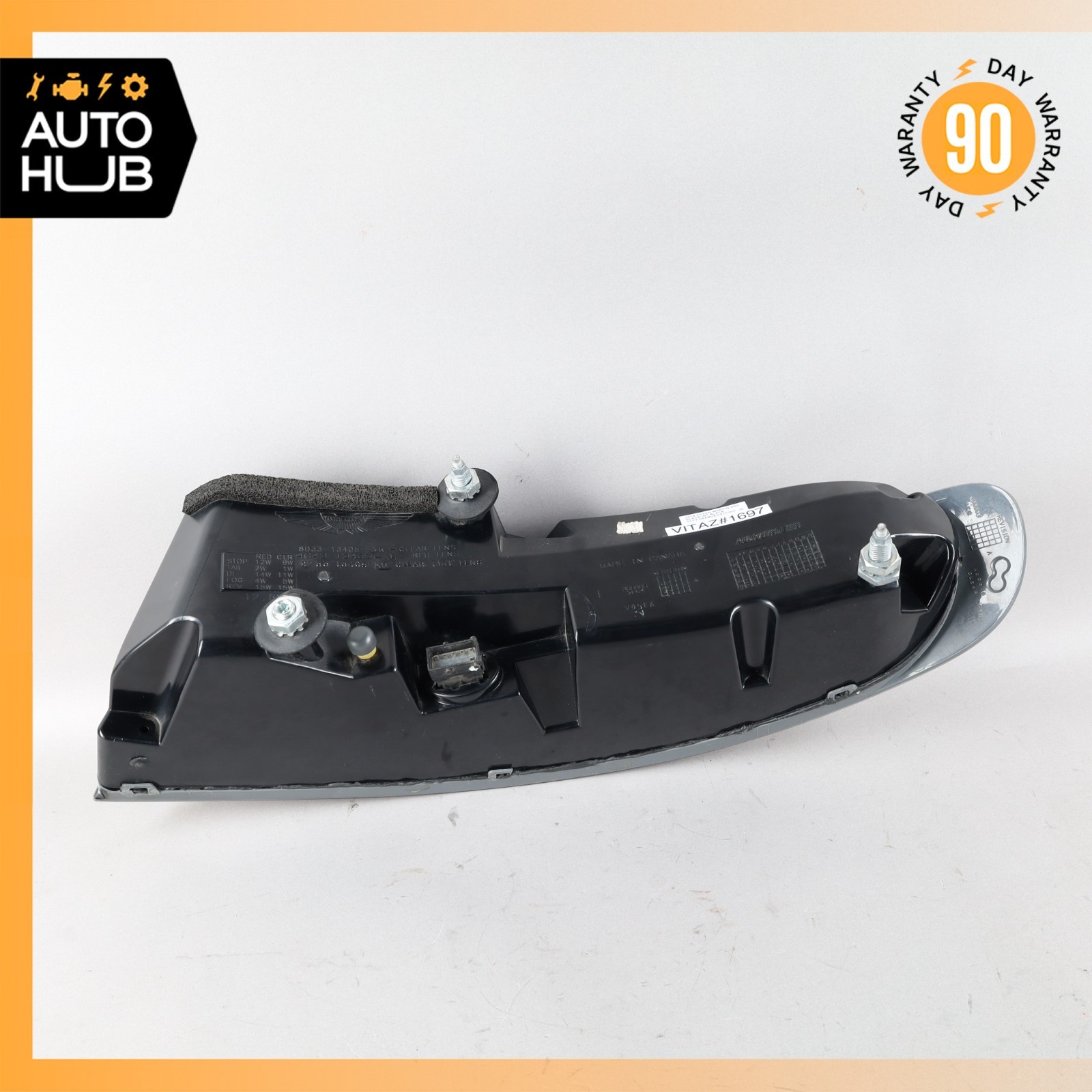 05-19 Aston Martin DB9 DBS Vantage Tail Light Lamp Left Side 8D3313405AK OEM 35k
