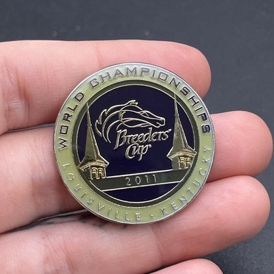2011 Breeders  Cup World Championships Louisville Horse Racing Lapel Hat Pin