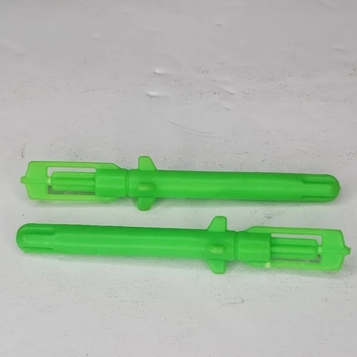 1990 Gi Joe Hammerhead Green 2x Small Torpedo Missile Vehicle Part Hasbro