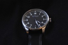 Dekla Flieger 40mm automatic watch date Baumuster A 2025 Pilot B-Uhr Germany