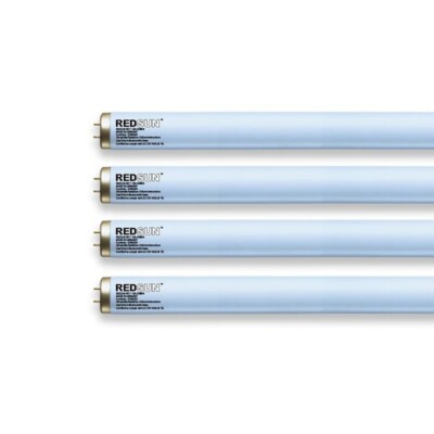 BRAND NEW! RedSun FR71 100/120 Watt BI-PIN Red Light Tanning Lamps - 22 Total