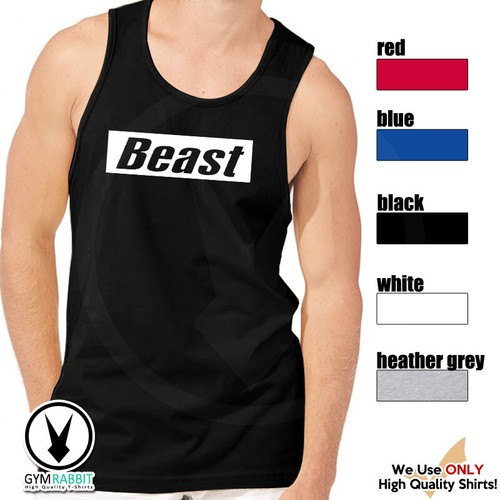 BEAST Supreme Men Muscle T-Shirts Tank 