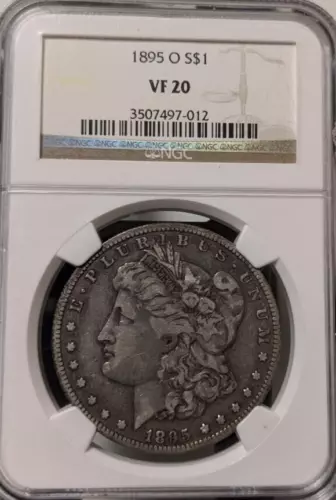 1895 O $1 Morgan NGC VF 20