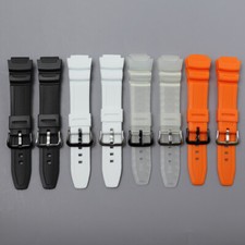 Premium Quality Bracelet Rubber Silicone Watch Strap Band Fits Casio AE1000 18mm