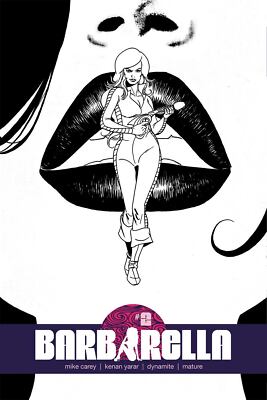Barbarella #2 Incentive Marcos Martin Black & White Variant Dynamite 