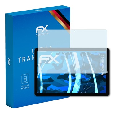 atFoliX 2x Displayschutzfolie für Chuwi Hi10 X Schutzfolie klar Folie