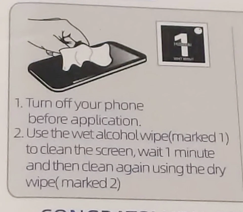 Liquid Cellphone Screen Protector Scratch Resistant 9H Hardness 7TECH No Bubbles - Image 3 of 4