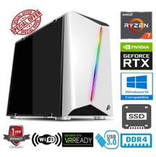 GAMING PC - AMD RYZEN 7 3800X B450 16GB RAM 480GB SSD NVIDIA GEFORCE RTX3060 12GB