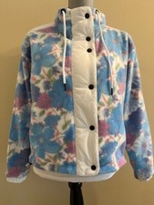 Loveshackfancy Fire+ Ice Ninetta Floral Fleece Jacket Size Us Xs/ Eu Xs