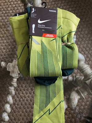 nike elite graduated compression otc running socks