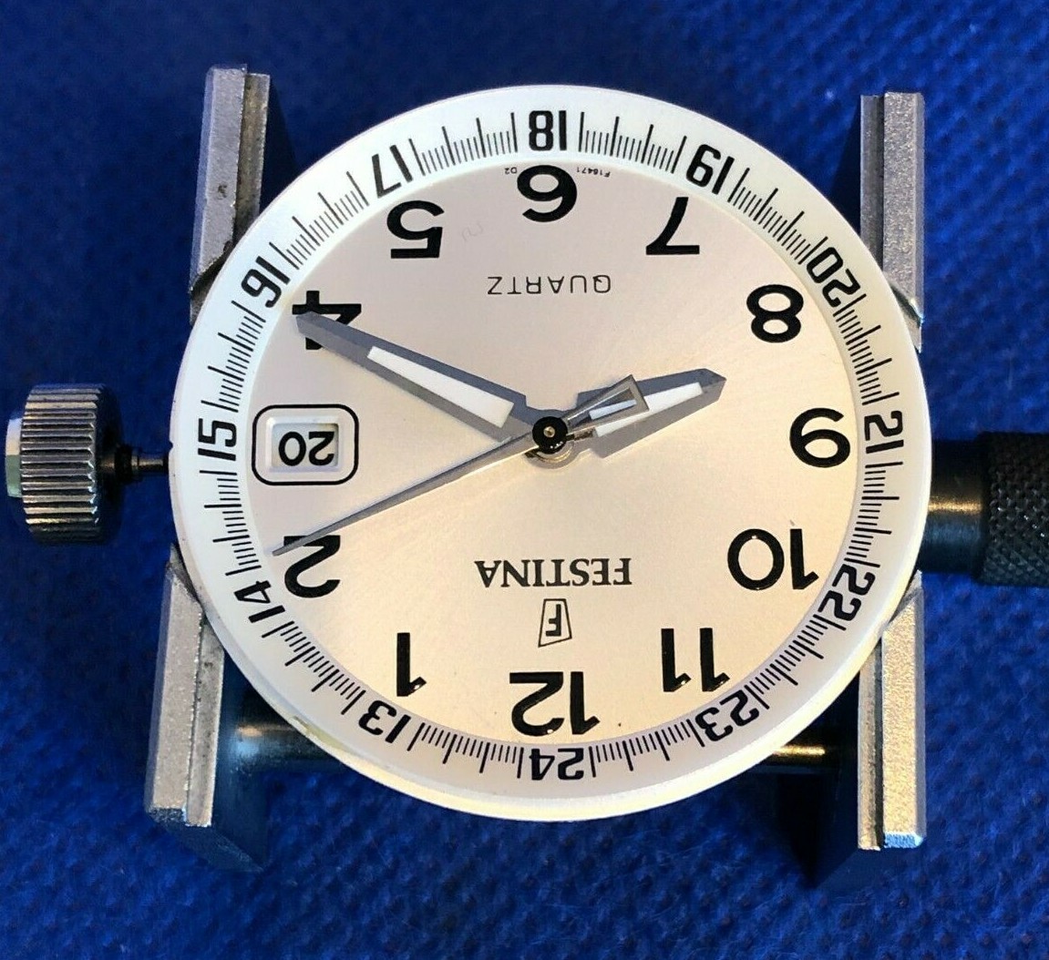 Mouvement Montre AS 1015 Mobilia - Mécanique Manuel Avec Cadran Et Aiguilles - Suisse