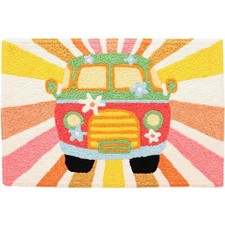 Jellybean - 20x30 Indoor/Outdoor Rug - Peace, Love, Bug