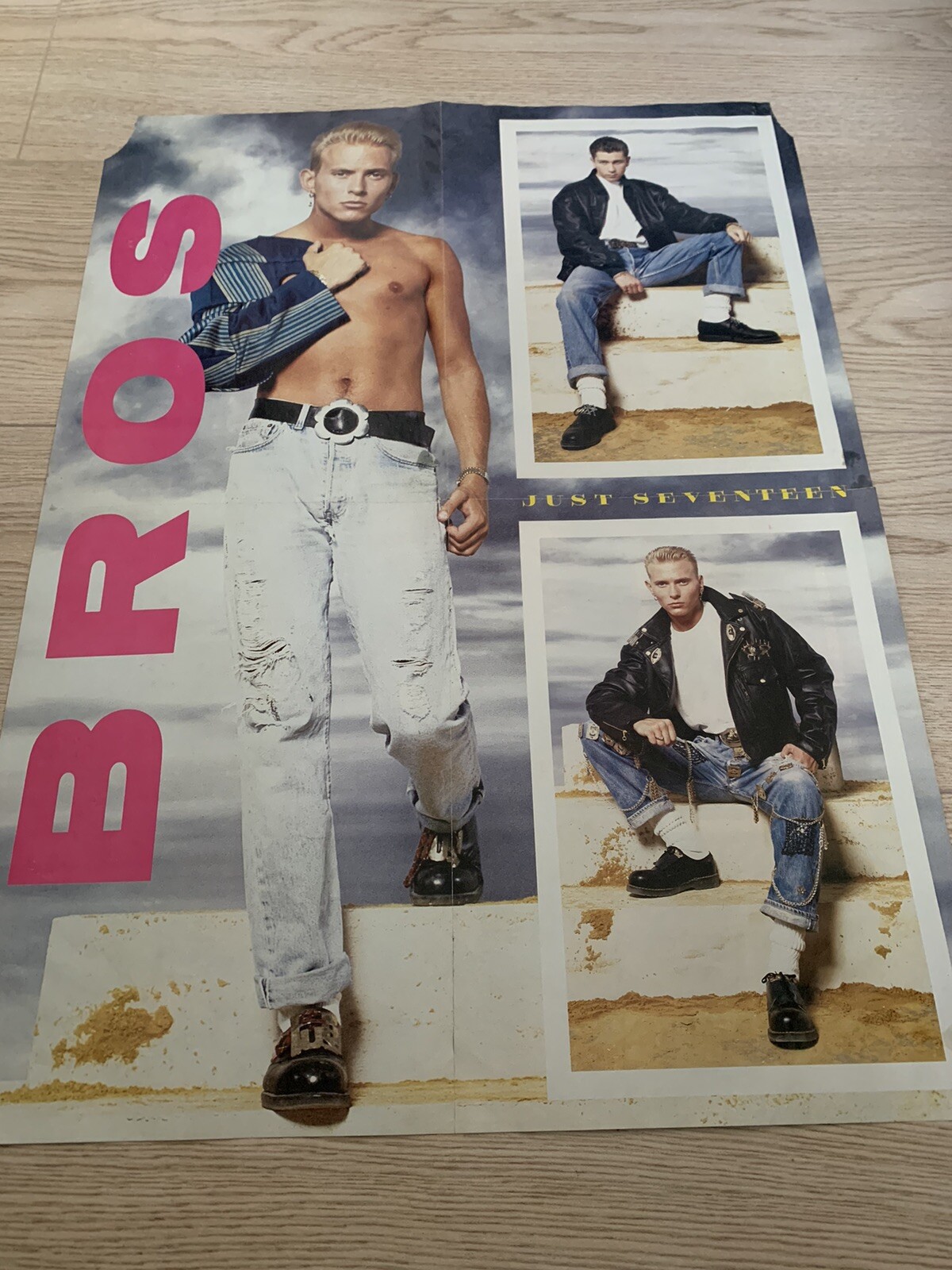 JUST SEVENTEEN KYLIE MINOGUE POSTER / BROS eBay