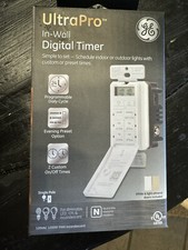 Electric UltraPro in-Wall Digital Timer Indoo...